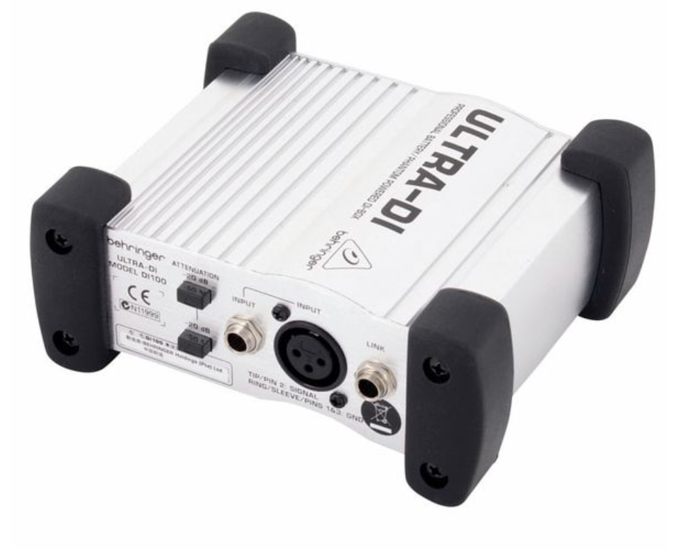 Behringer DI100 Ultra-DI Active DI Box Direct Injection Box