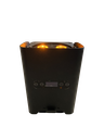 Pack de 6 Spots batterie PAR LED - AFX (5x12W) + case